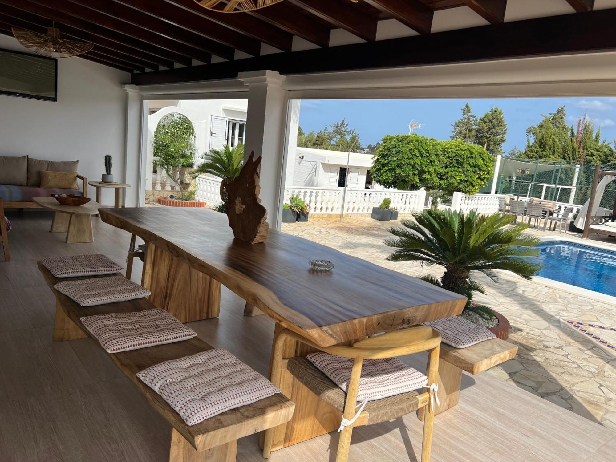 Villa Can Raes San Rafael De Sa Creu Extérieur photo